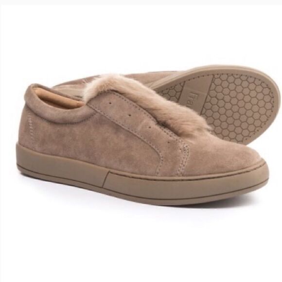 Franco Sarto | suede fur sneakers sz 9 - Picture 1 of 6